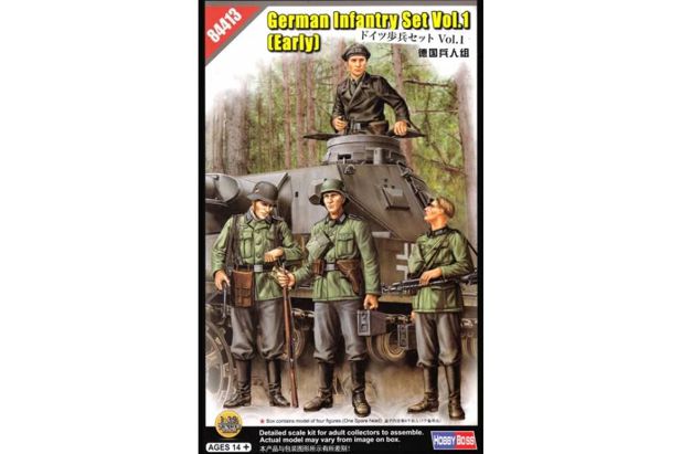 Hobby Boss 1:35 84413 German Infantry Set Vol.1