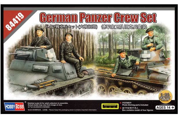 Hobby Boss 1:35 84419 German Panzer Crew Set