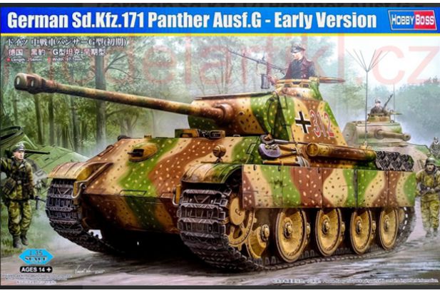 Hobby Boss 1:35 84551 German Sd.Kfz.171 Panther Ausf.G - Early Version