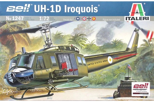 Italeri 1:72 1247 Bell UH-1D Iroquois
