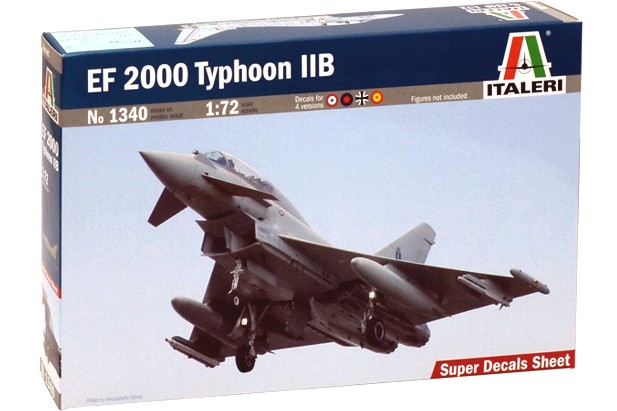 Italeri 1:72 1340 EF 2000 Typhoon IIB