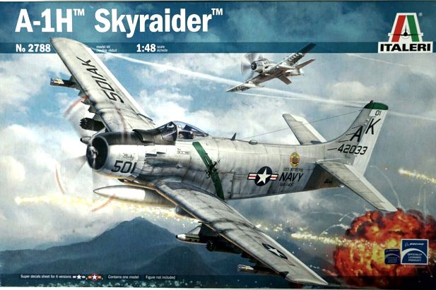 Italeri 1:48 2788 A-1H Skyraider