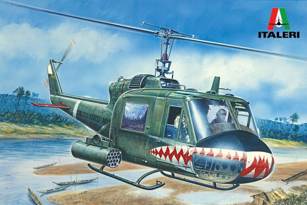 Italeri 1:72 050 UH-1C Gunship