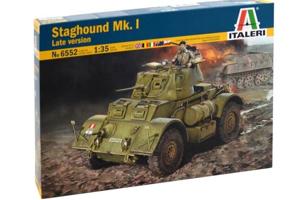 Italeri 1:35 6552 Staghound Mk.I Armored Car
