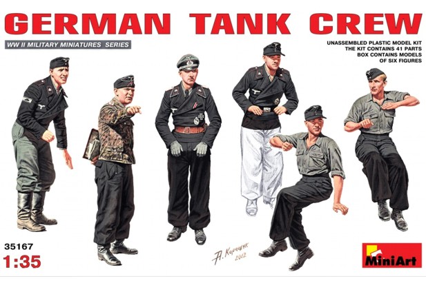 Miniart 1:35 35167 German Tank Crew