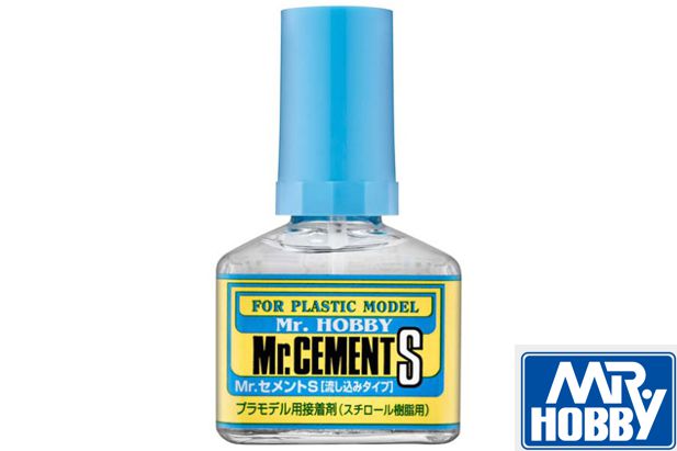 Mr.Hobby MC129 Pegamento Mr. Cement S 40ml Fino