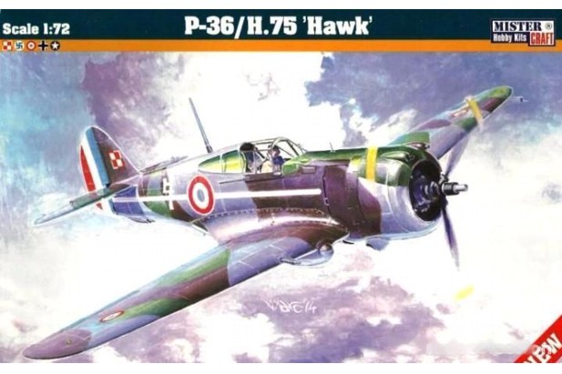 MisterCraft 1:72 D214 P-36/H.75 "Hawk"