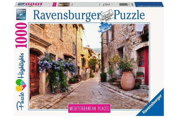 Ravensburger Puzzle 1000 Piezas Francia Mediterranea - 70 x 50 cm