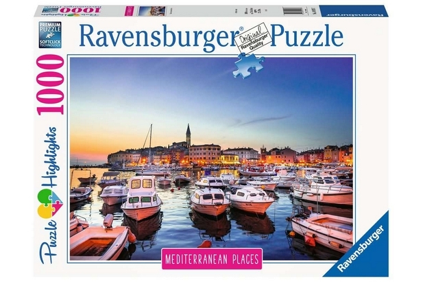 Ravensburger Puzzle 1000 Piezas Croacia Mediterranea - 70 x 50 cm