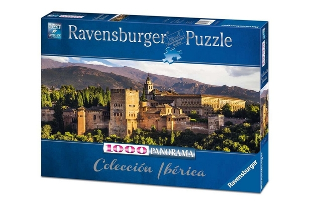 Ravensburger Puzzle 1000 Piezas Panorama La Alhambra Granada - 98 x 37,5 cm