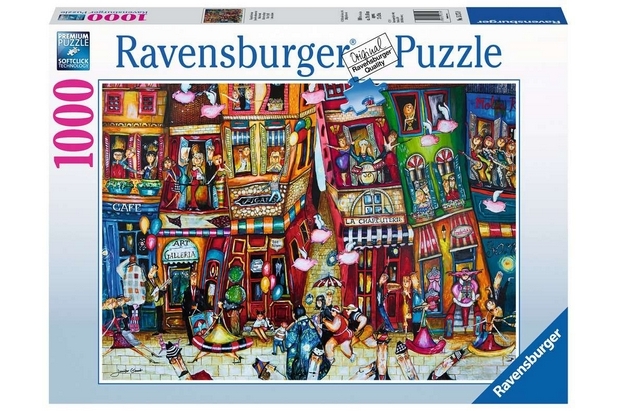Ravensburger Puzzle 1000 Piezas Cerdos Voladores - 70 x 50 cm
