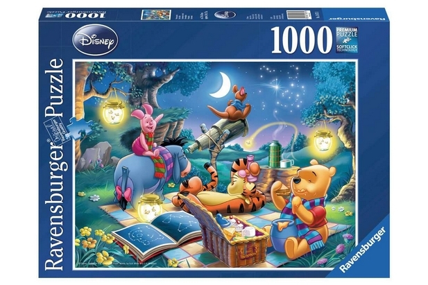 Ravensburger Puzzle 1000 Piezas Disney Astronomia Winnie Pooh - 70 x 50 cm