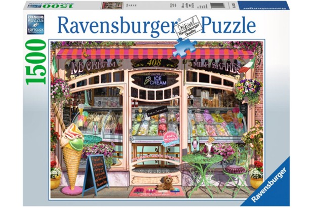 Ravensburger Puzzle 1500 Piezas Heladeria - 80 x 60 cm