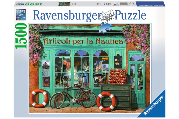Ravensburger Puzzle 1500 Piezas La Bicicleta Roja - 80 x 60 cm