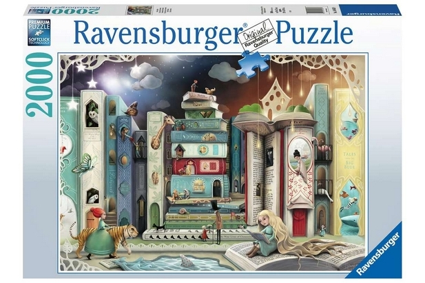 Ravensburger Puzzle 2000 Piezas Calle de Novela - 98 x 75 cm