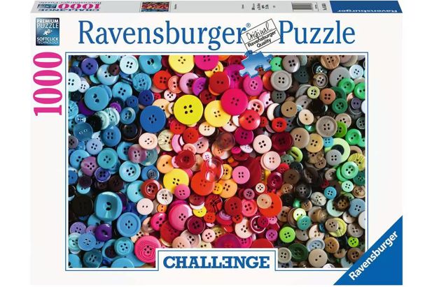 Ravensburger Puzzle 1000 Piezas Challenge Buttons - 70 x 50 cm