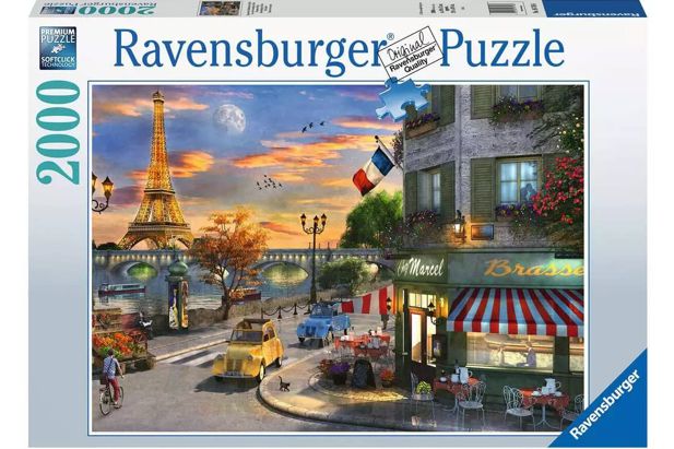 Ravensburger Puzzle 2000 Piezas Puesta de Sol en Paris - 98 x 75 cm