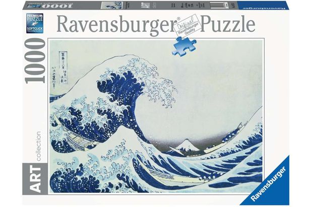 Ravensburger Puzzle 1000 Piezas Katsushika Hokusai: La Gran Ola de Kanagawa - 70 x 50 cm