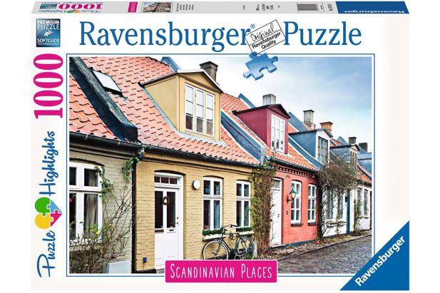 Ravensburger Puzzle 1000 Piezas Aarhus Dinamarca - 70 x 50 cm