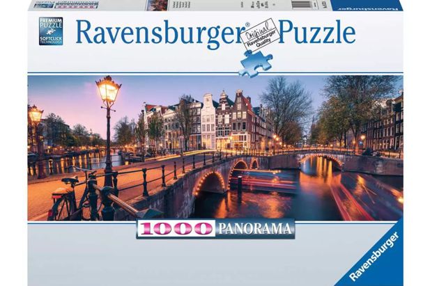 Ravensburger Puzzle 1000 Piezas Evening in Amsterdam - 70 x 50 cm