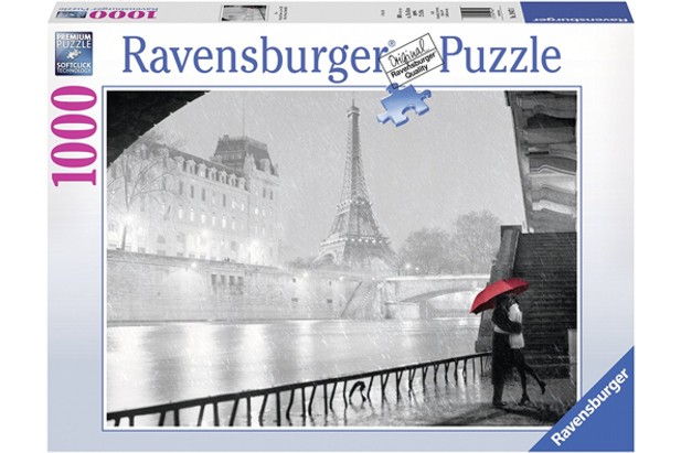 Ravensburger Puzzle 1000 Piezas Pars, el Sena y la Torre Eiffel - 70 x 50 cm