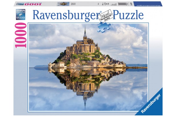 Ravensburger Puzzle 1000 Piezas Monte Saint-Michel - 70 x 50 cm