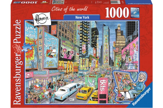 Ravensburger Puzzle 1000 Piezas Ciudades del Mundo: New York - 70 x 50 cm
