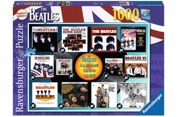 Ravensburger Puzzle 1000 Piezas Beatles: Albums 1964- 1966 - 70 x 50 cm