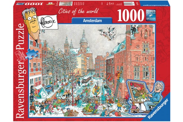 Ravensburger Puzzle 1000 Piezas Ciudades del Mundo: Amsterdam