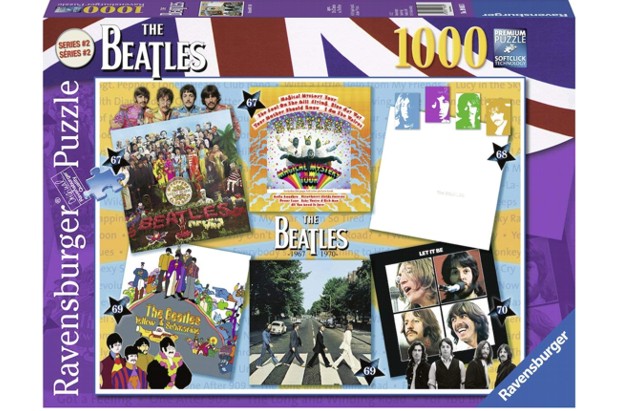 Ravensburger Puzzle 1000 Piezas Beatles: Albums 1967- 1970 - 70 x 50 cm