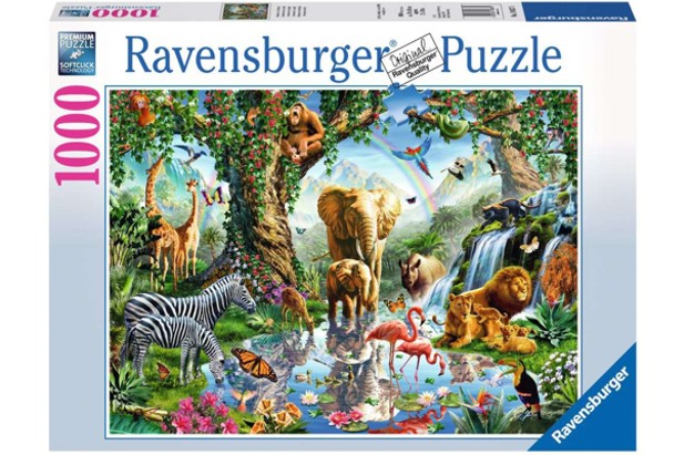Ravensburger Puzzle 1000 Piezas Aventuras en la Selva - 70 x 50 cm