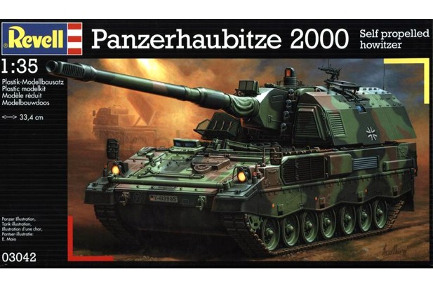 Revell 1:35 3042 German Panzerhaubitze 2000
