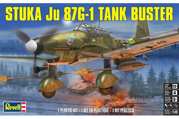 Revell Monogram 1:48 15270 Ju 87G-1 Stuka Tank Buster