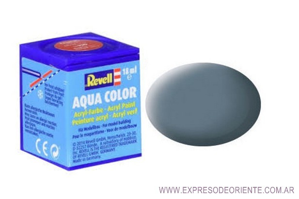 Revell Aqua Color Pintura Acrilica 18ml - 36179 Gris Azulado Mate