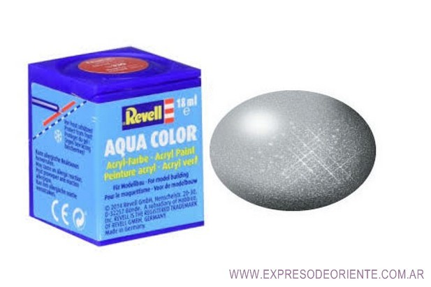 Revell Aqua Color Pintura Acrilica 18ml - 36190 Plata Metalico