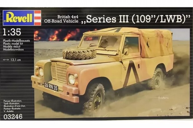 Revell 1:35 3246 British 4x4 Off-Road Vehicle Series III (109/LWB)