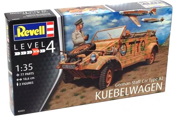 Revell 1:35 3253 German Staff Car Type 82 Kuebelwagen