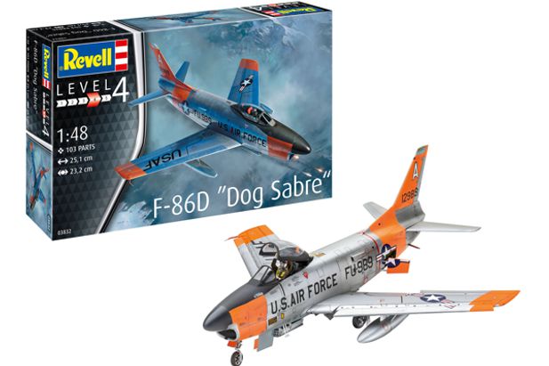 Revell 1:48 3832 F-86D Dog Sabre