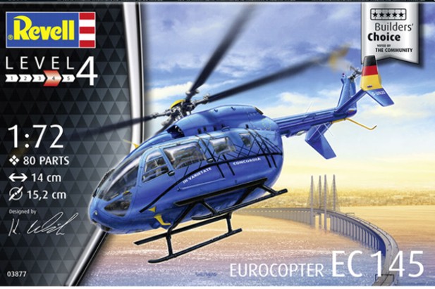 Revell 1:72 3877 Eurocopter EC-145