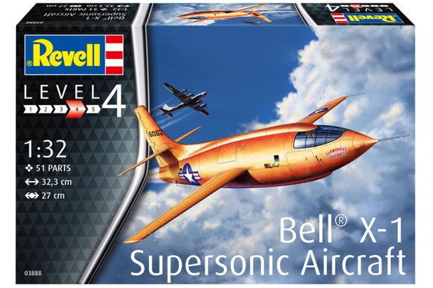 Revell 1:32 3888 Bell X-1 Supersonic Aircraft
