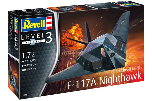 Revell 1:72 3899 F-117A Nighthawk