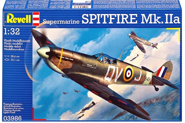Revell 1:32 3986 Supermarine Spitfire Mk.IIa