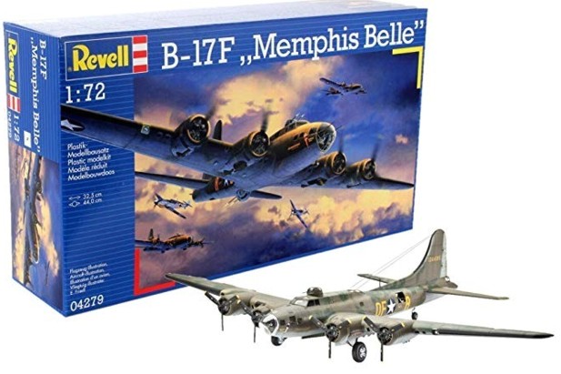 Revell 1:72 4279 B-17F Menphis Belle