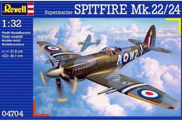 Revell 1:32 4704 Supermarine Spitfire Mk.22/24