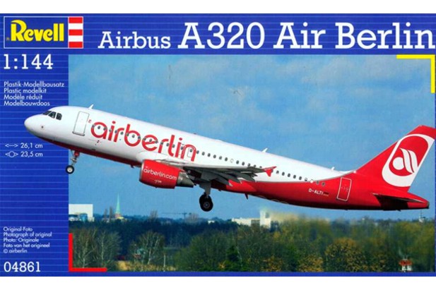 Revell 1:144 4861 Airbus A320 Air Berlin