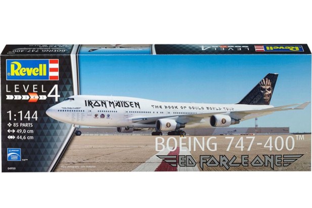 Revell 1:144 4950 Boeing 747-700 Iron Maiden