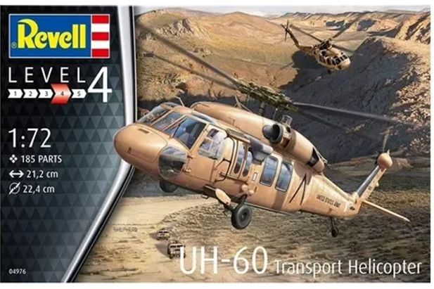 Revell 1:72 4976 UH-60 Transport Helicopter