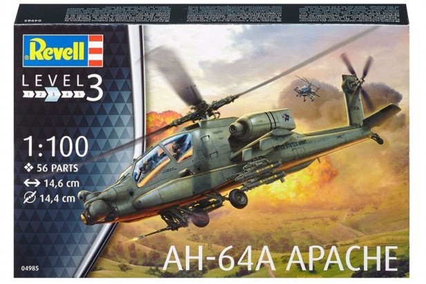Revell 1:100 4985 AH-64A Apache