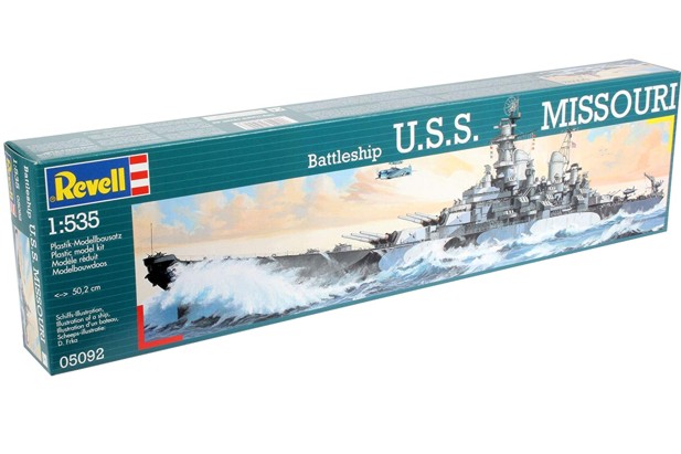 Revell 1:535 5092 Battleship USS Missouri