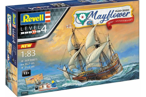 Revell 1:83 5684 Mayflower 400th Anniversary Gift Set